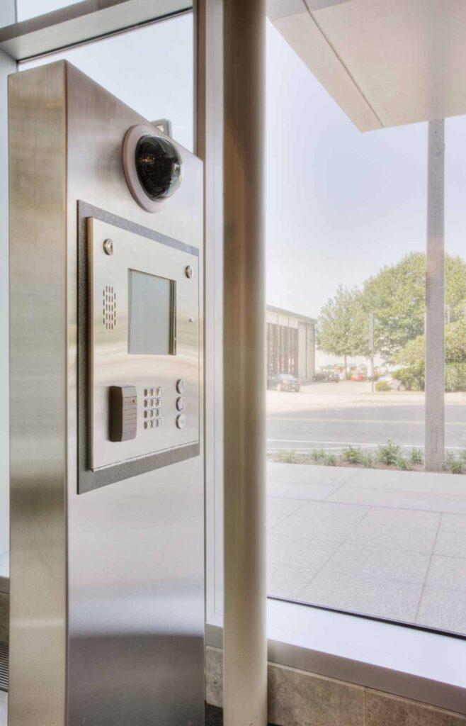 intercom, access control, intercom, security cameras