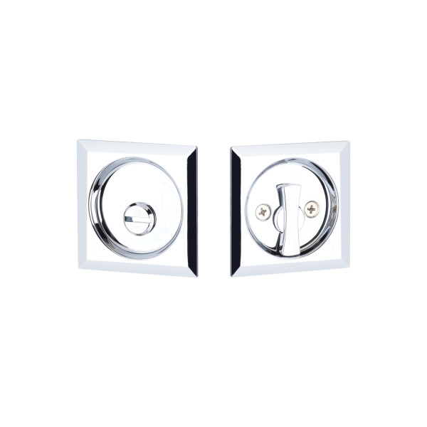 Yale Square Tubular Pocket Door Lock Privacy - Image 2