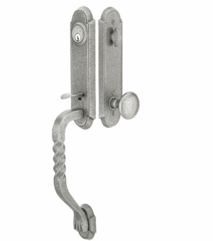 Emtek Monolithic with San Carlos Grip Handleset