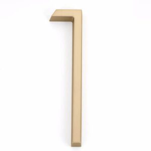 Emtek Modern House Number Digit '1'