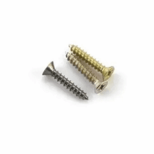 Emtek Replacement Hinge Screws – Flat Head Steel #12