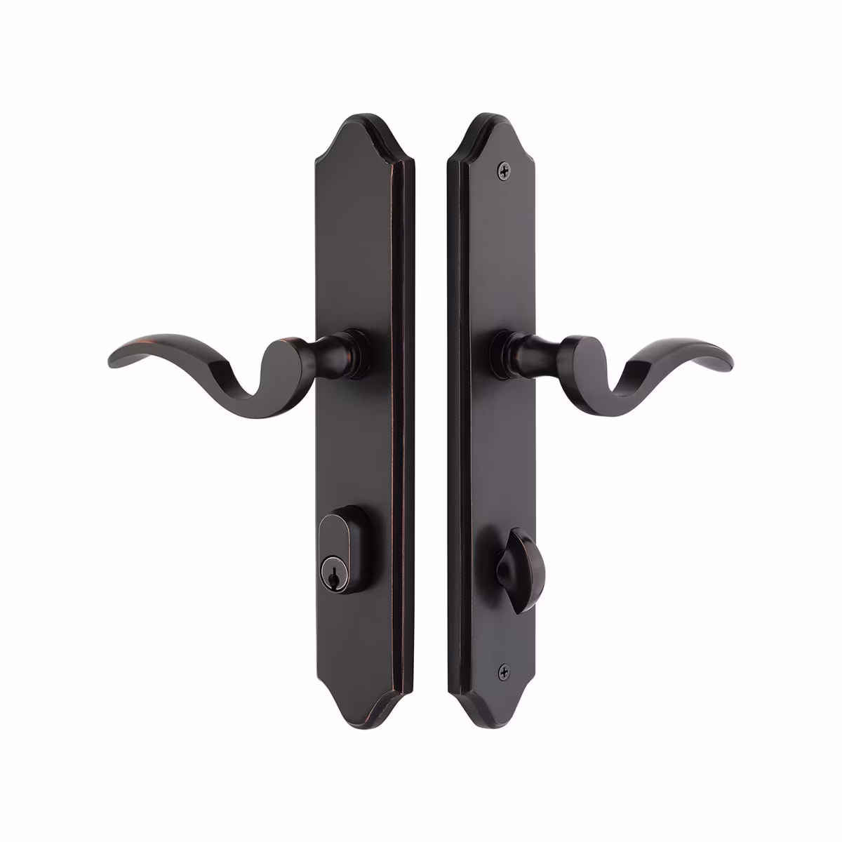 Emtek 10-1/2” Concord Stretto Narrow Trim Lockset - Image 2