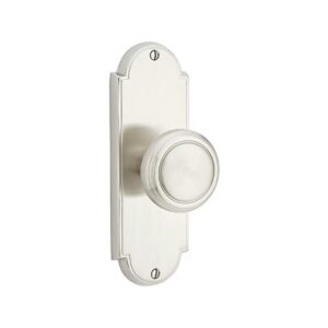 Emtek Delaware Sideplate Lockset-Brass Keyed/Non-Keyed