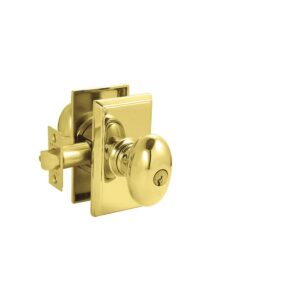 Emtek Key in Egg Knob