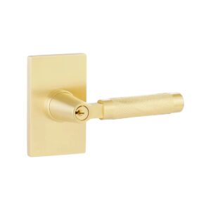 Emtek Select L-Square Knurled Key In Leverset
