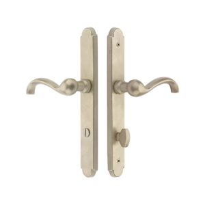 Emtek 11" Sandcast Arched Stretto Narrow Trim Lockset