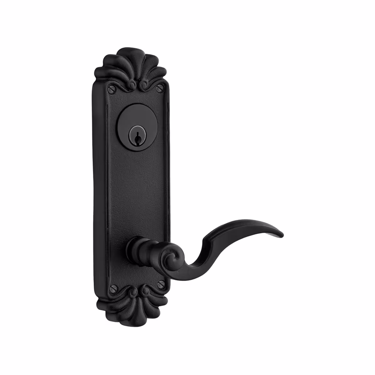 Emtek #16 Tuscany Bronze Sideplate Lockset - Image 4