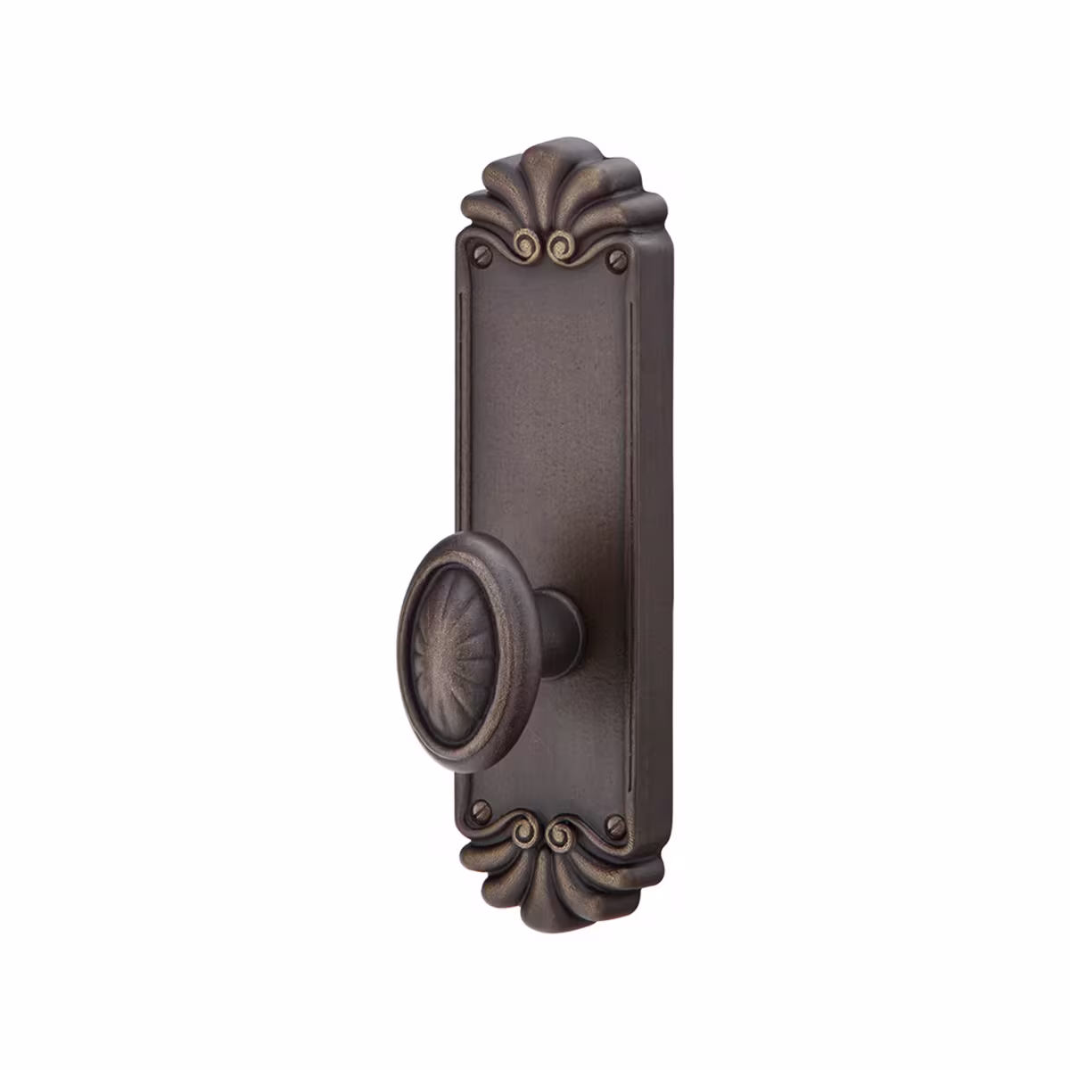 Emtek #16 Tuscany Bronze Sideplate Lockset