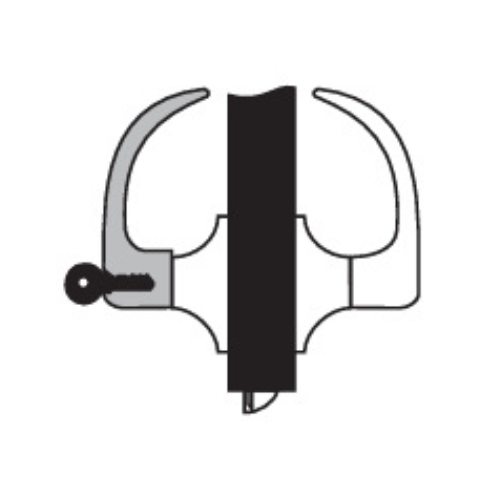 Accentra 5491LN Fail Secure Electrified Lever - Image 2