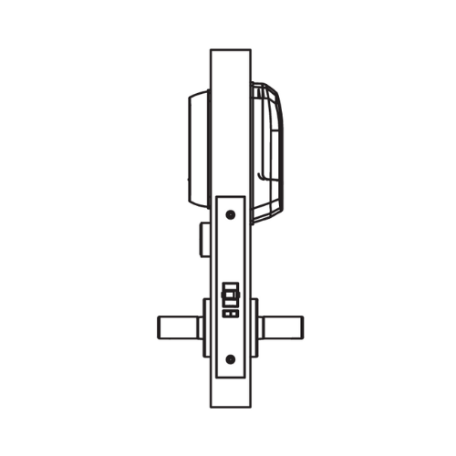 Accentra Nextouch NTM613-NR Pushbutton Cylinder - Image 2