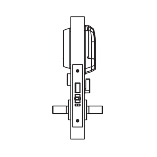 Accentra Nextouch NTM618-NR Pushbutton w/ Deadbolt - Image 2