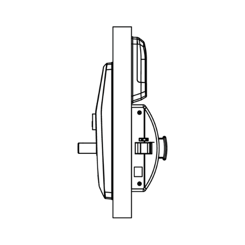 Accentra Nextouch NTT613-NR Exit Pushbutton Cylinder - Image 2