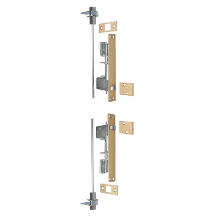 Rockwood 2842 Automatic Flush Bolt Set for Metal Doors - Image 5