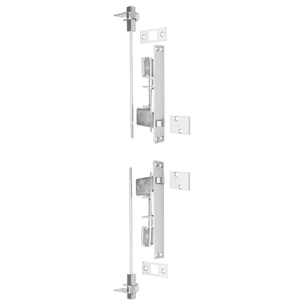 Rockwood 2842 Automatic Flush Bolt Set for Metal Doors - Image 2
