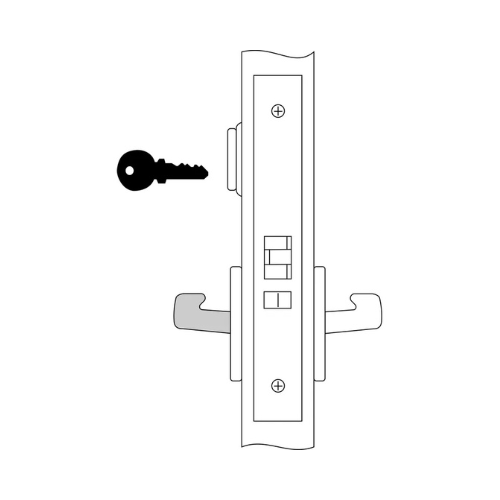 Accentra 8808FL Classroom Mortise Lock - Image 7