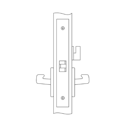 Accentra 8866FL Passage Lock Indicator Mortise Lock - Image 6
