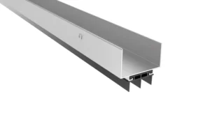 Pemko 2173_V U-Shaped Door Shoe with Eco-V Vinyl Insert