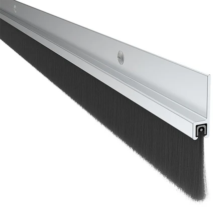 Pemko 18100_NB Door Bottom Sweep with Nylon Brush